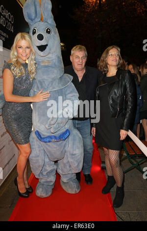 Camgaroo Awards im Filmtheater Sendlinger Tor Kino Featuring: Tina Kaiser, Camgaroo, Heinz Hoenig, Gabriele Lechner wo: München, Deutschland: Kredit-21. November 2014: Franco Gulotta/WENN.com Stockfoto