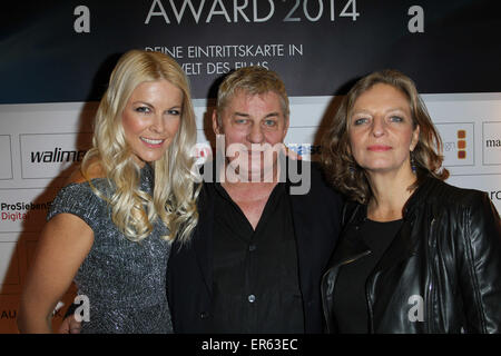 Camgaroo Awards im Filmtheater Sendlinger Tor Kino Featuring: Tina Kaiser, Camgaroo, Heinz Hoenig, Gabriele Lechner wo: München, Deutschland: Kredit-21. November 2014: Franco Gulotta/WENN.com Stockfoto