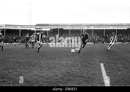 West Bromwich Albion 2: 0 Middlesbrough, Liga match bei The Hawthorns, Samstag, 9. Dezember 1978. Stockfoto