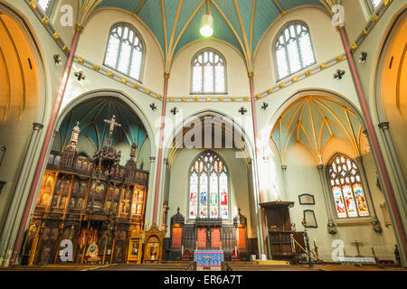 England, London, der Stadt, Kirche St. Dunstan im Westen Stockfoto