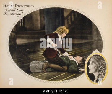 Mary Pickford in Little Lord Fauntleroy Stockfoto