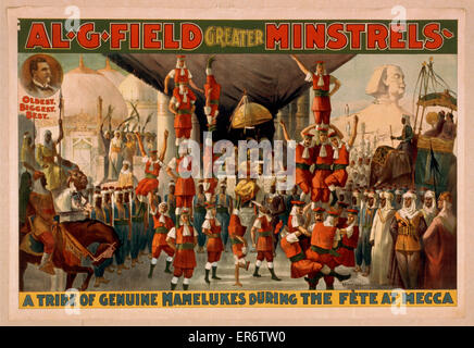 Al. G. Field Greater Minstrels älteste, größte, beste Stockfoto