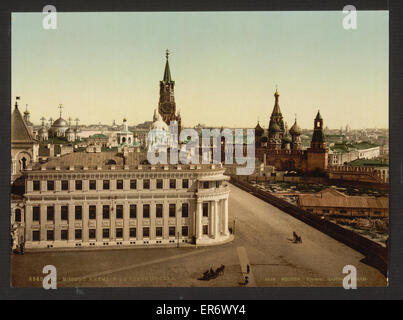 Der Zarenplatz, Kreml, Moskau, Russland Stockfoto