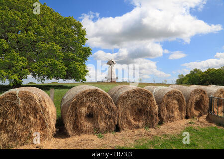 Sandhurst, Ringle ducken grüne Windmühle, Kent, UK Stockfoto