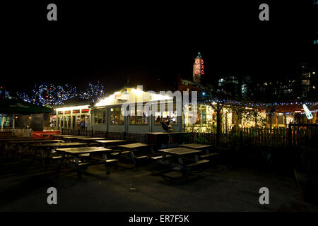 Studio 6 Bar & Restaurant, Gabriels Wharf, South Bank, London. Stockfoto