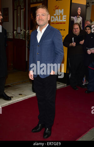 London, UK, 28. Mai 2015: Kenneth Branagh kommt nachts Presse nur Jim Dale im Varieté-Theater, Strand, London. Foto: Credit: siehe Li/Alamy Live News Stockfoto