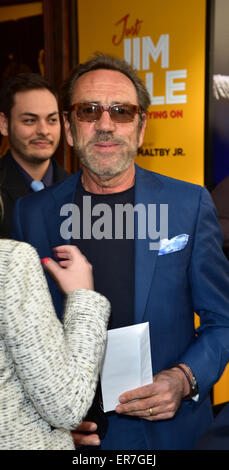 London, UK, 28. Mai 2015: Robert Lindsay kommt nachts Presse nur Jim Dale im Varieté-Theater, Strand, London. Foto: Credit: siehe Li/Alamy Live News Stockfoto