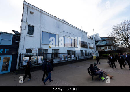 Außenseite des ITV Studio 8 wo This Morning aufgezeichnet wird, Gabriel's Wharf, Southbank, London, England, UK. Stockfoto