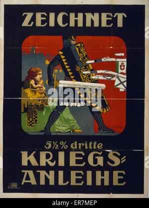 Zeichnet Kriegsanleihe Stockfoto