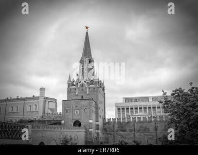 Moskauer Kreml, Troitskaya Turm Stockfoto