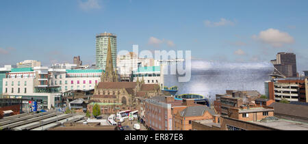 Birmingham-Skyline Stockfoto