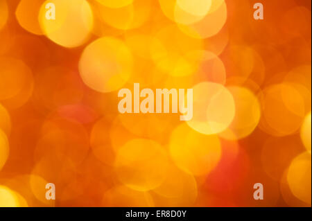 Goldene und rote Kreis Hintergrund Stockfoto