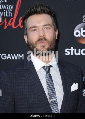Hollywood, CA, USA. 28. Mai 2015. Charlie Weber im Ankunftsbereich für wie zu erhalten Weg mit Mord ATAS Event, Sunset Gower Studios, Hollywood, CA 28. Mai 2015. Bildnachweis: Dee Cercone/Everett Collection/Alamy Live-Nachrichten Stockfoto