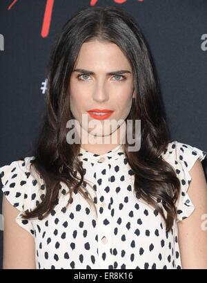 Hollywood, CA, USA. 28. Mai 2015. Karla Souza im Ankunftsbereich für wie zu erhalten Weg mit Mord ATAS Event, Sunset Gower Studios, Hollywood, CA 28. Mai 2015. Bildnachweis: Dee Cercone/Everett Collection/Alamy Live-Nachrichten Stockfoto