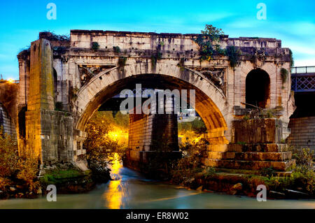 Ponte Rotto, Rom Italien Stockfoto