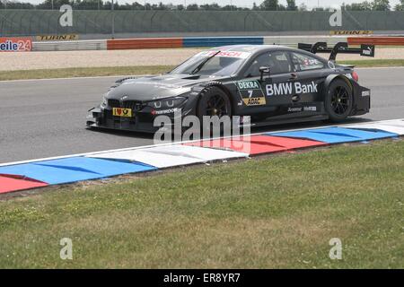 Lausitzring, Deutschland. 29. Mai 2015. DTM, Deutsche Tourenwagen aufgelegt Bruno Spengler (BMW M4 DTM BMW Team MTEK) 7 Credit: Burghard Schreyer/Alamy Live-Nachrichten Stockfoto