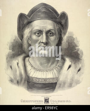 Christopher Columbus: Entdecker Amerikas 1492 Stockfoto