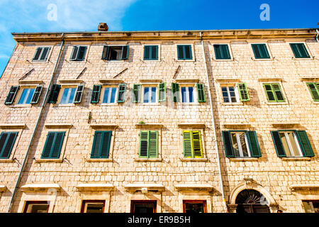 Alte Stadt Kotor in Montenegro Stockfoto