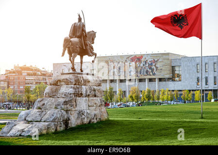 Skanderbeg-Platz Stockfoto