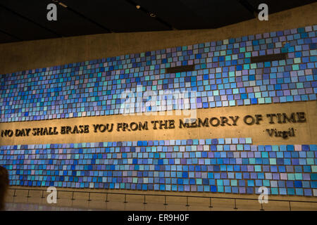 National September 11 Memorial & Museum, New York, New York USA Stockfoto