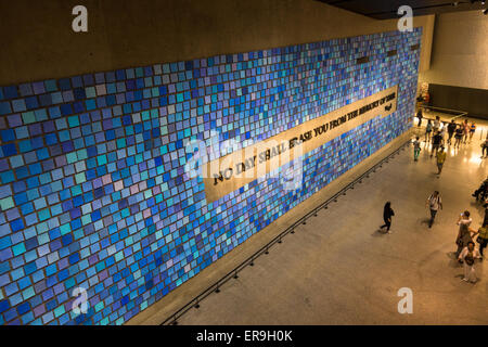 National September 11 Memorial & Museum, New York, New York USA Stockfoto