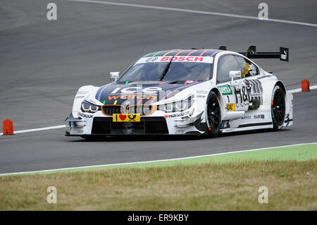 Lausitzring, Deutschland. 29. Mai 2015. DTM, Deutsche Tourenwagen aufgelegt Marco Wittmann (BMW M4 DTM BMW Team RMG) 1 Credit: Burghard Schreyer/Alamy Live-Nachrichten Stockfoto