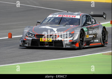 Lausitzring, Deutschland. 29. Mai 2015. DTM, Deutsche Tourenwagen aufgelegt Tom Blomqvist (BMW M4 DTM BMW Team RBM) 31 Credit: Burghard Schreyer/Alamy Live-Nachrichten Stockfoto