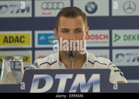 Lausitzring, Deutschland. 29. Mai 2015. DTM, Deutsche Tourenwagen aufgelegt Martin Tomczyk (BMW M4 DTM BMW Team Schnitzer) 1 Credit: Burghard Schreyer/Alamy Live-Nachrichten Stockfoto