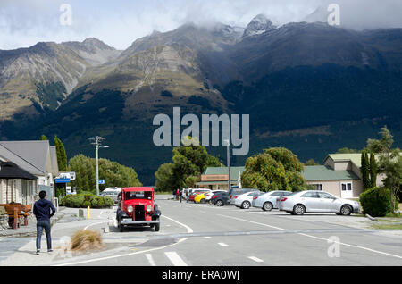 1934 Ford V8 Lkw abholen, Glenorchy, Central Otago, Südinsel, Neuseeland Stockfoto