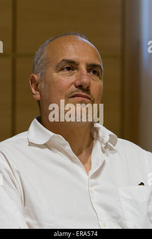 Turin, Italien. 29. Mai 2015. Italienischer jazz-Musiker Danilo Rea ist Gast des Torino Jazz Festival. © Marco Destefanis/Pacific Press/Alamy Live-Nachrichten Stockfoto