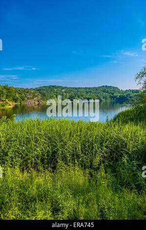 Italien Piemont Canavese Francigena Weise die Pistono See Stockfoto