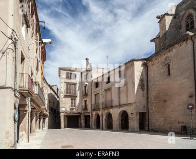 Santa Coloma de Queralt, Katalonien, Spanien. Stockfoto