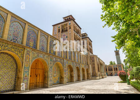 Golestan Palast äußere Gebäude der Sonne Stockfoto