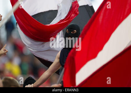 Toronto, Ontario, Kanada. 30. Mai 2015. Toronto FC-Fan bei einer MLS-Spiel zwischen den Toronto FC und San Jose Earthquakes im BMO Field in Toronto, ON. Bildnachweis: Csm/Alamy Live-Nachrichten Stockfoto