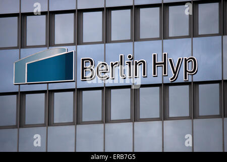 Marken: Berlin Hyp, Berlin-Mitte. Stockfoto