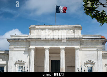Palais de Justice Exterieur in Saintes Frankreich Stockfoto