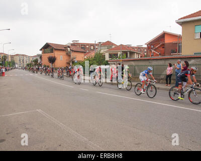 Settimo Torinese, Italien. 31. Mai 2015. Fahrer in die letzte Etappe des Giro di Italia heißt Giro d ' Italia Etappe Fahrrad Rennen Credit: Microstockeurope/Alamy Live-Nachrichten Stockfoto