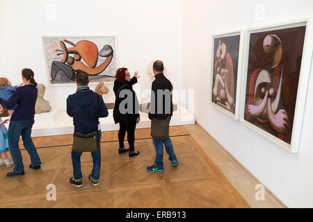 Innen / innen / indoor / drinnen Musée National Picasso Paris Museum / Musée. Paris, Frankreich. Stockfoto