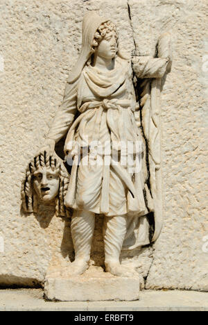 Statuen im Musée Aphrodisias in der Türkei Stockfoto