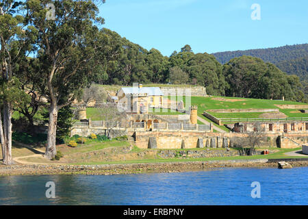 historische Gebäude von Port Arthur Tasmanien Australien Stockfoto