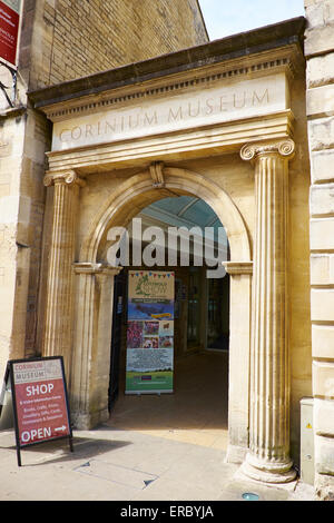 Britanniens Museum Parkstraße Cirencester Gloucestershire UK Stockfoto