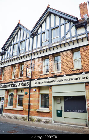 Brewers Arms Cirencester Cricklade Street Gloucestershire UK Stockfoto