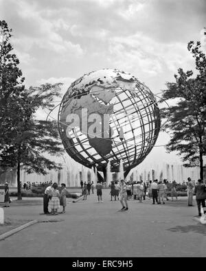 1960S 1964 NEW YORK WELTAUSSTELLUNG UNISPHERE FLUSHING MEADOWS CORONA PARK QUEENS BOROUGH NYC NY USA Stockfoto