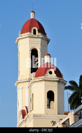 Kathedrale Catedral De La Purisima Concepción, Parque José Marti, Provinz Cienfuegos, Kuba Stockfoto