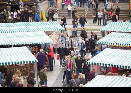 Salford Kais für das Lowry Outlet Food Festival.    UK Großbritannien britische Großbritannien Europa Europäische Insel England Engl Stockfoto