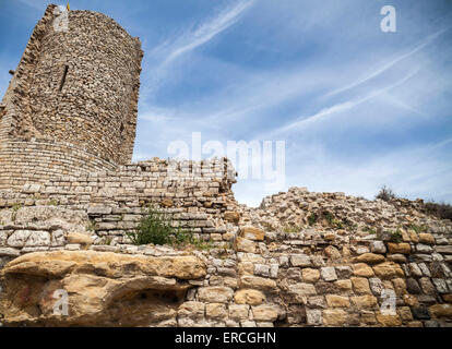 Guimerà, Katalonien, Spanien. Stockfoto