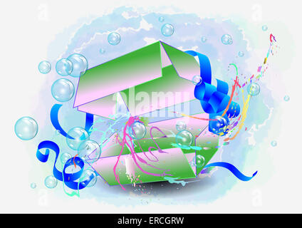 Multicolor Geschenk Stockfoto