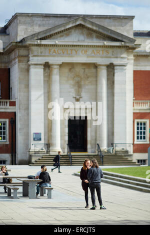 Fakultät für Kunstgebäude Universität Manchester UK Großbritannien britische Großbritannien Europa Europäische Insel England englische ich Stockfoto