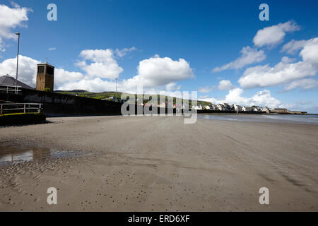 Carnlough Beach County Antrim-Nordirland-UK Stockfoto