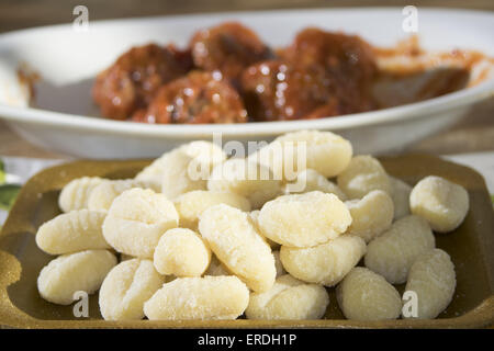 Gnocchi Alla romana Stockfoto